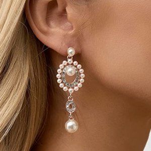 1920s Flapper Art Deco Gatsby Earrings 20s Flapper Gatsby Accessories Vintage